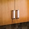 Elements 128 mm Center-to-Center Brushed Pewter Square Asher Cabinet Pull 193-128BNBDL - alternate 4